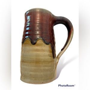 Pottery Art Mug - Glazed Hand Thrown